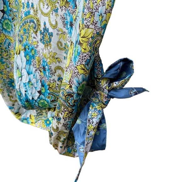 Old Navy women's maternity floral silk tank top size large - Picture 4 of 5